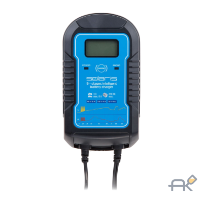 Зарядное устройство Solaris CH-81 Digital (6 В / 12 В 8 А до 240 А*ч 9-ступенчатое инверторное Cold mode) (CH81D011